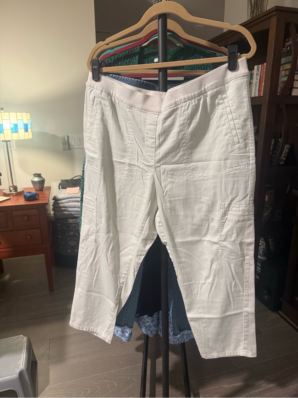 J. Jill White Straight Leg Pants